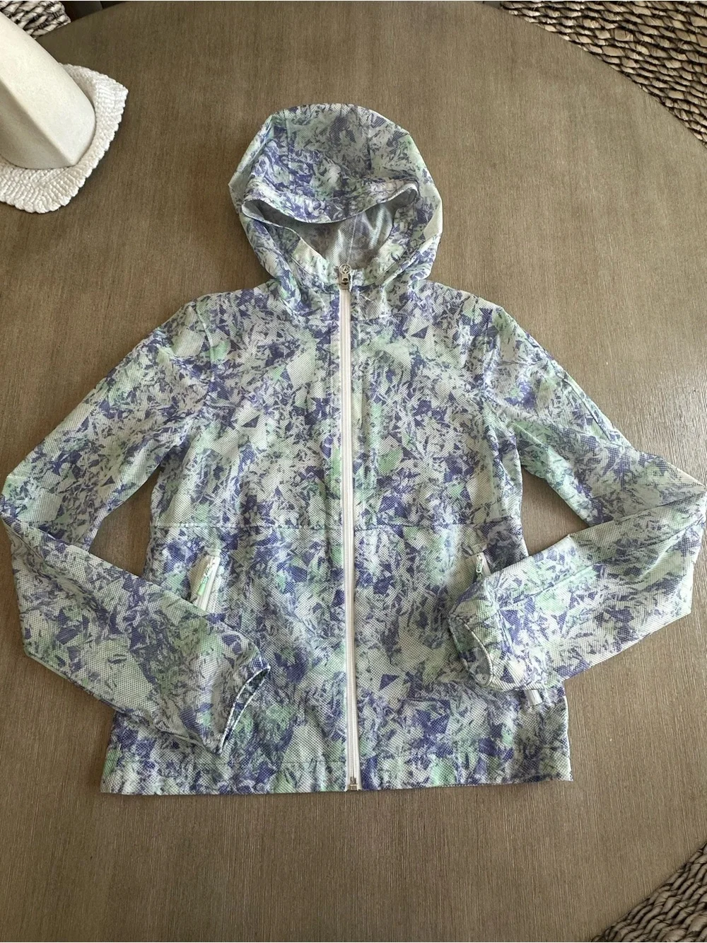 Ivivva Hit The Field Jacket Size 12 Waterproof Windbreaker Lululemon Kids